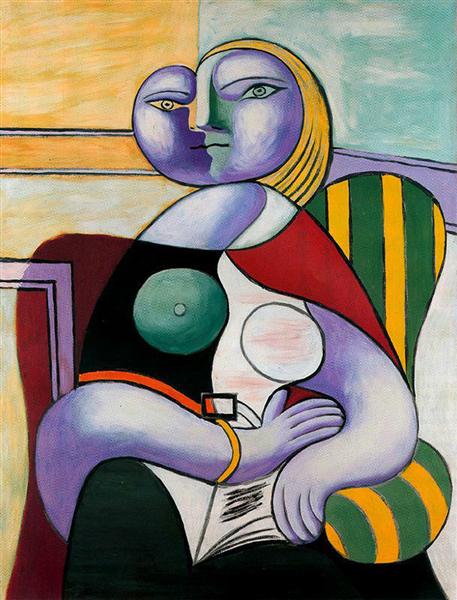 Pablo Picasso Classical Paintings Reading La Lecture Surrealism